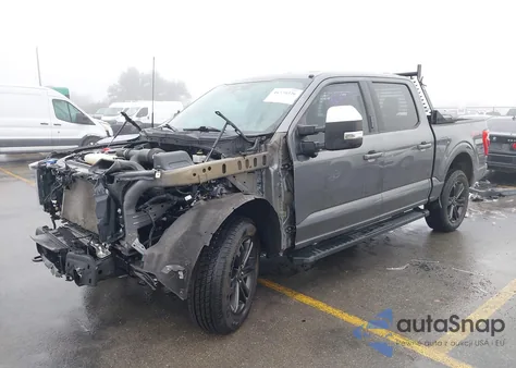 2022 Ford F-150 Lariat из США, поврежденный, VIN 1FTFW1E8XNFB42082